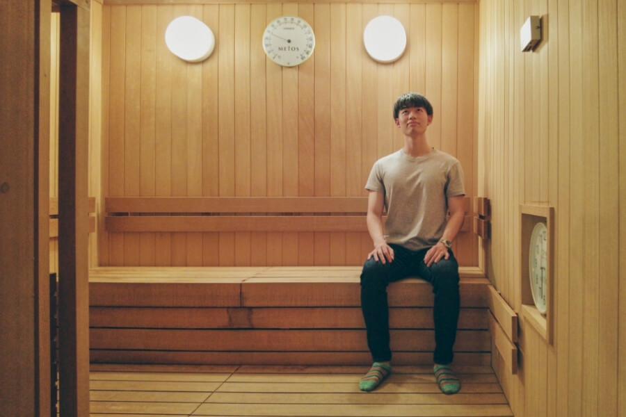 WID早稲田のサウナ（男性用）